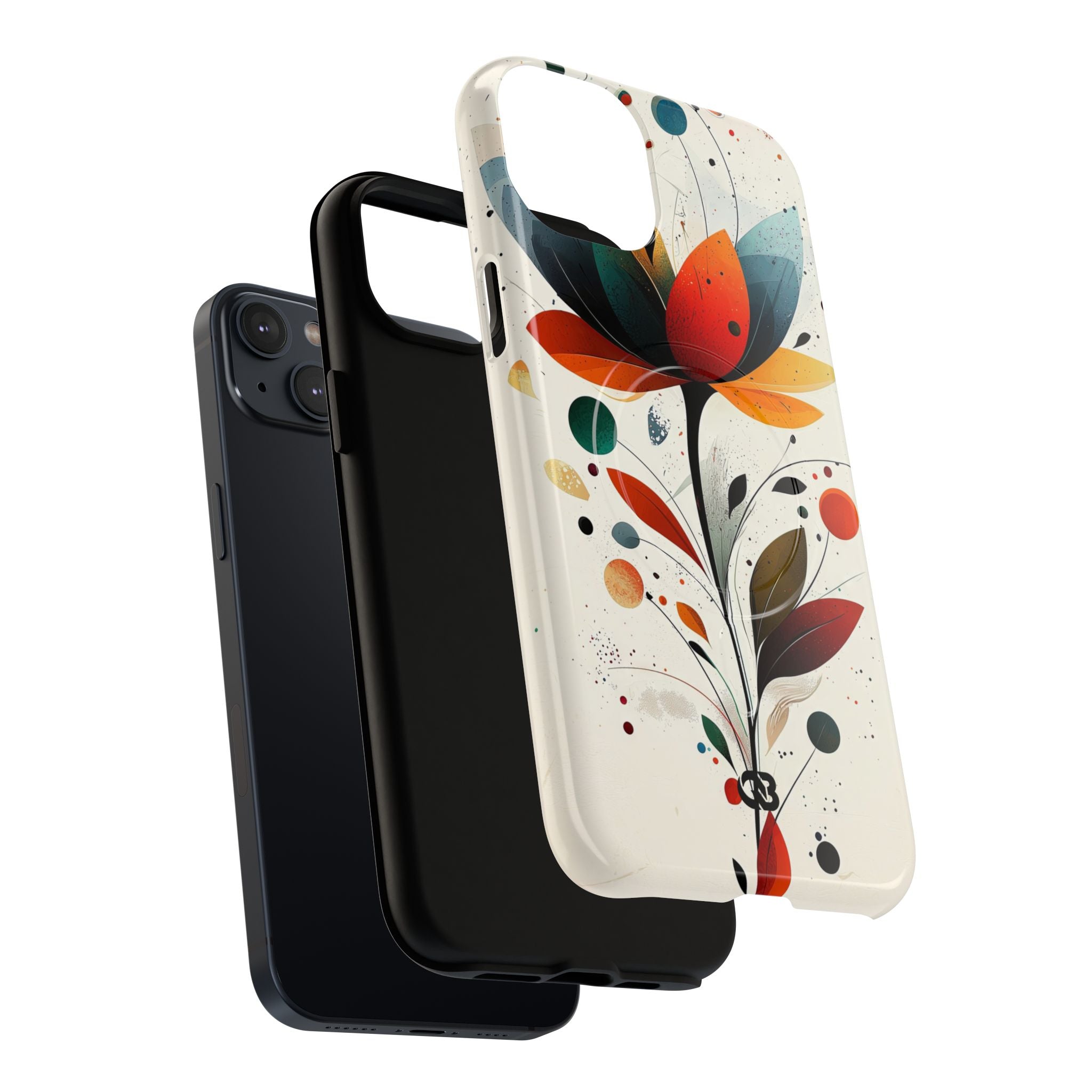 Burnt Petal Abstract · Tough+ Magsafe