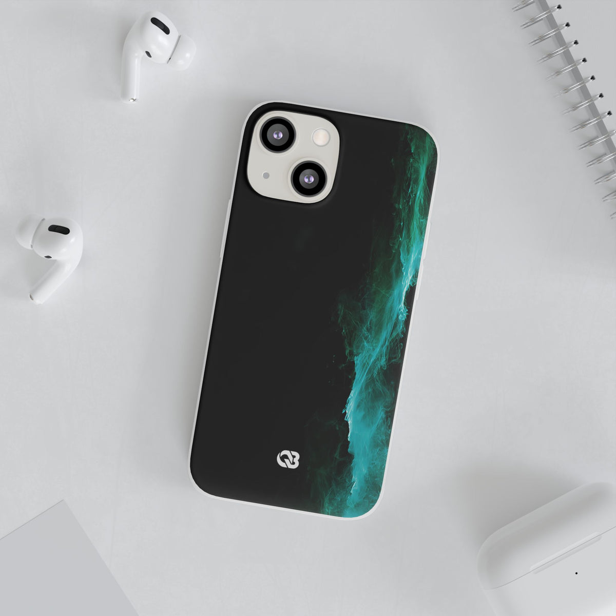 Luminous Plume · Lite Phone Case for iPhone ·  Teal