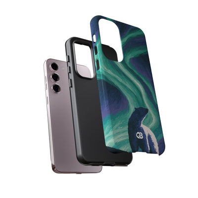 Arctic Aurora Bear · Tough Phone Case for Samsung · Teal