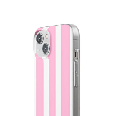 Soft Pink Stripe · Soft Phone Case for iPhone