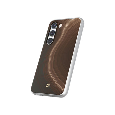 Brown Lite Phone Case for Samsung - Bronzed Canyon Relief