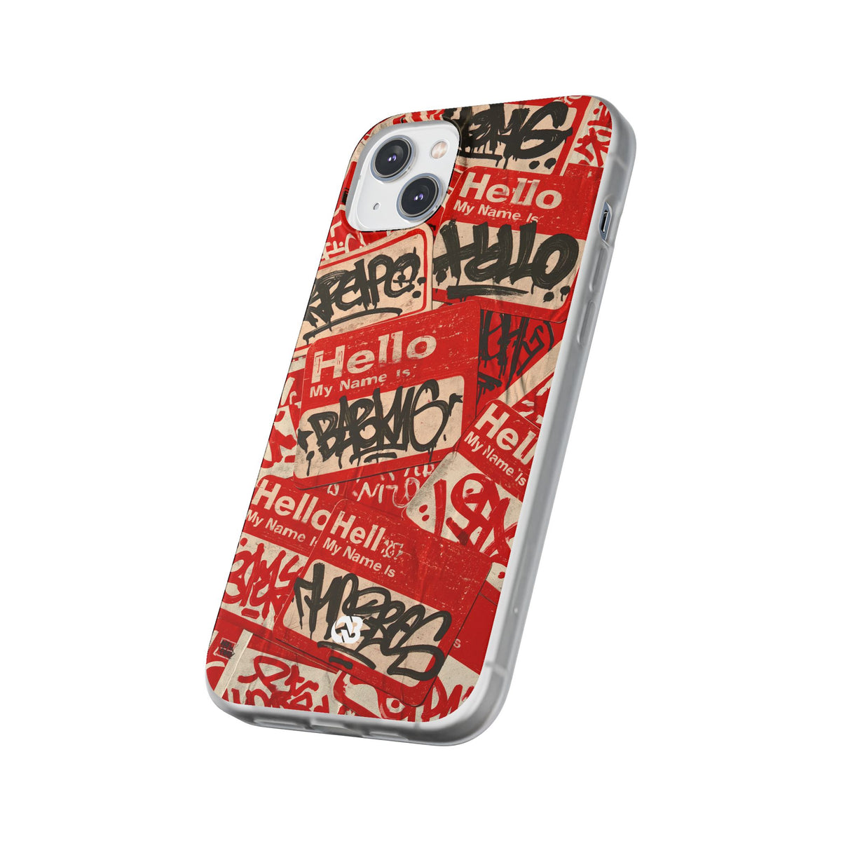 Slap Tag Collage · Lite Phone Case for iPhone ·  Red