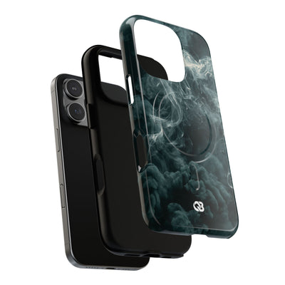 Luminescent Vapor Drift · Tough 2.0 Magnetic Phone Case for iPhone · Teal