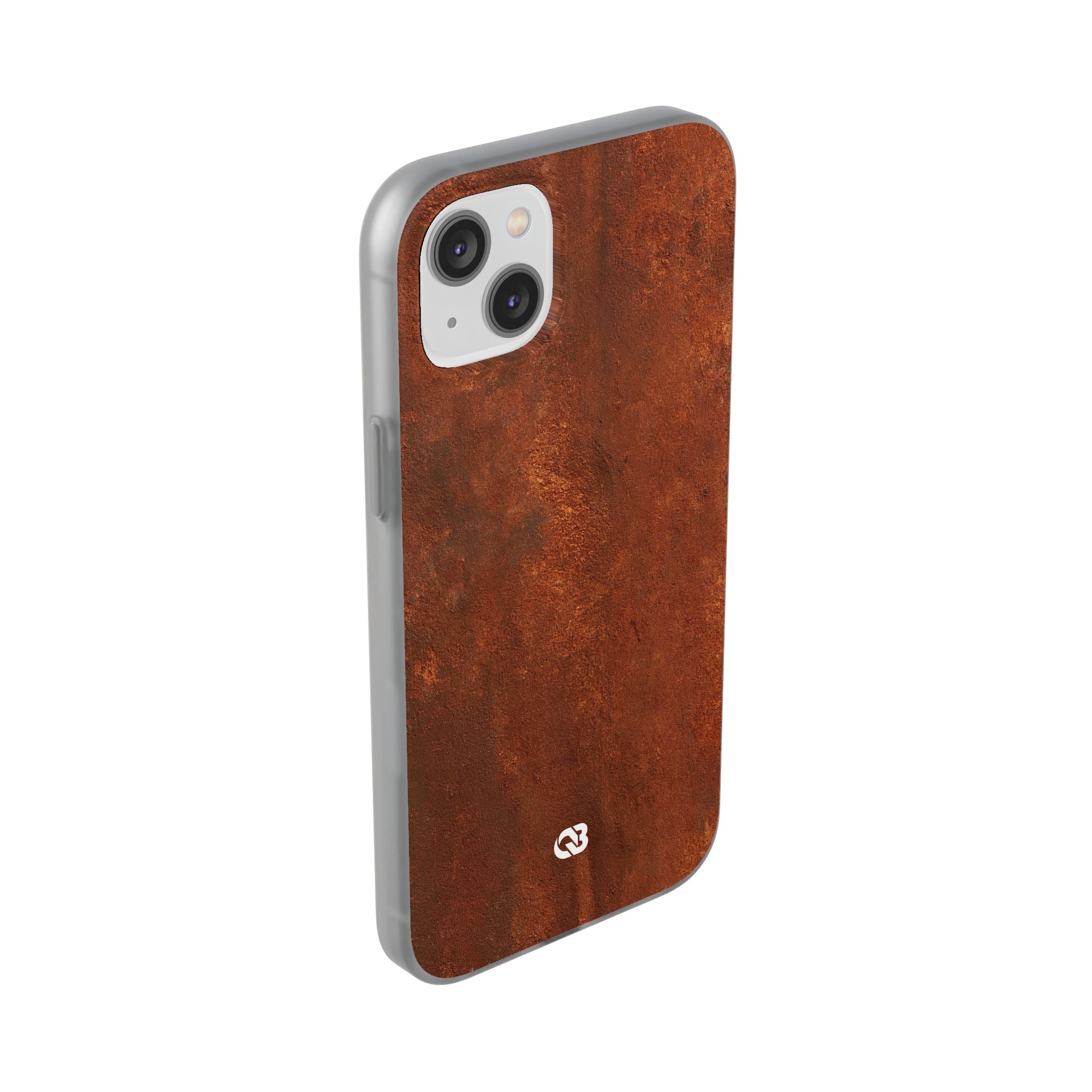 Orange Lite Phone Case for iPhone - Oxidized Iron Crust