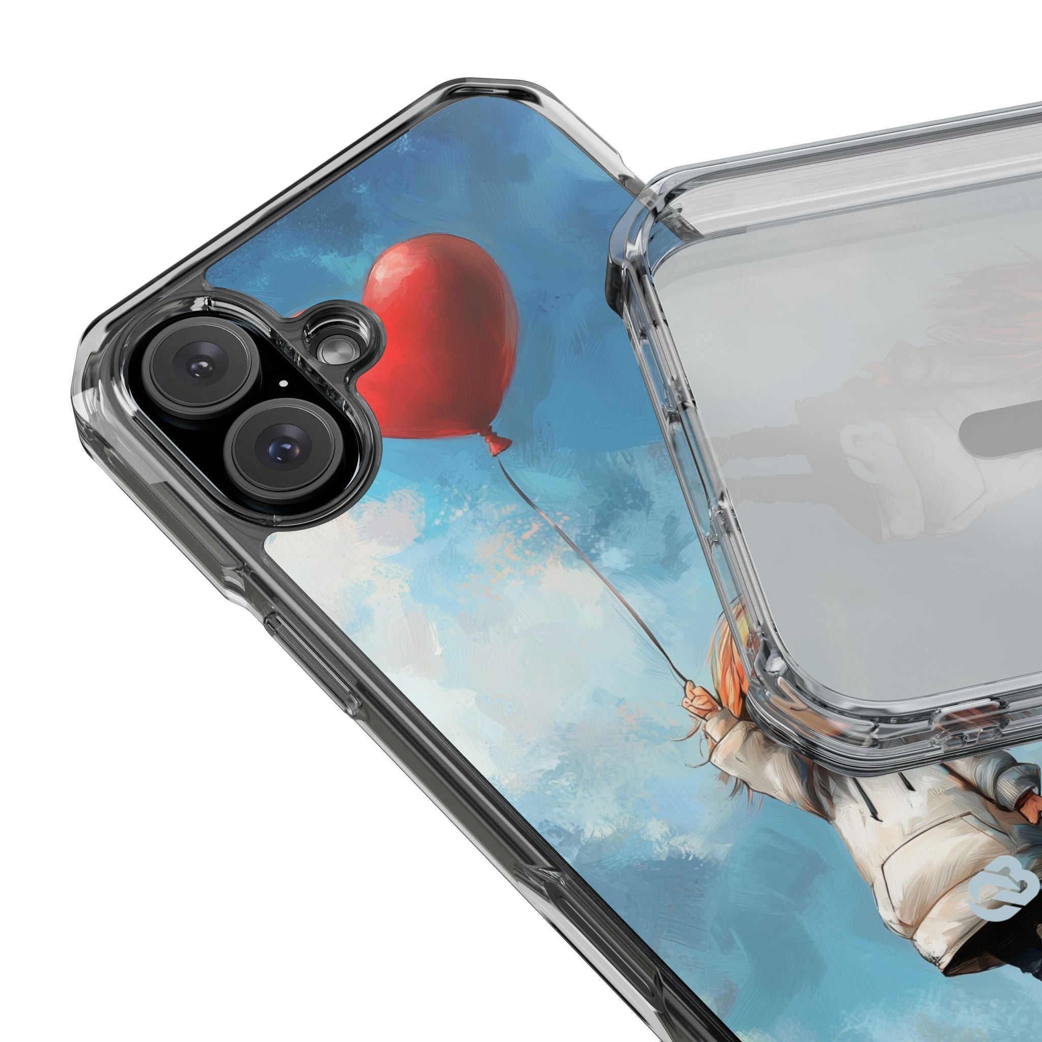 Crimson Heart Sky · Impact Phone Case for iPhone · Magsafe