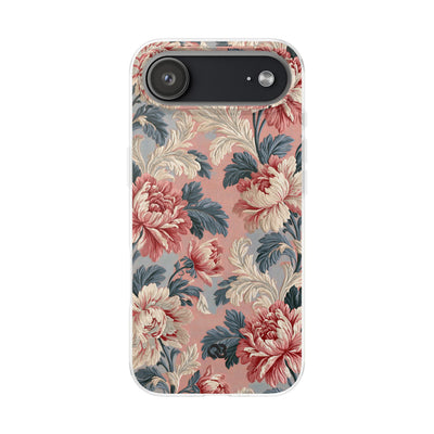 Blush Peony Jacquard · Lite Phone Case for iPhone ·  Pink