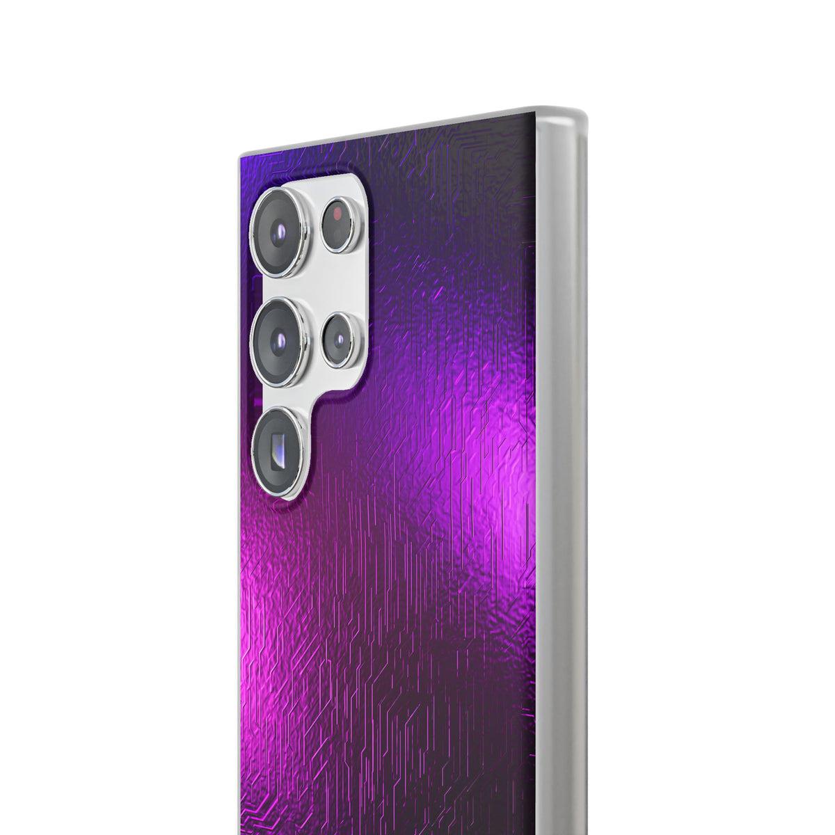 Violet Cyber Circuit · Lite Phone Case for Samsung · Purple