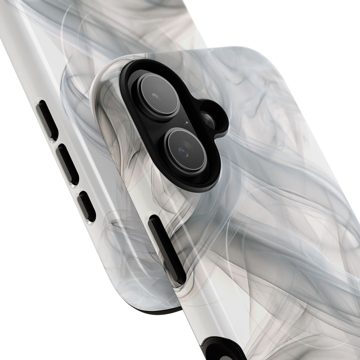 Vapor Noir · Tough 2.0 Magnetic Phone Case for iPhone · White
