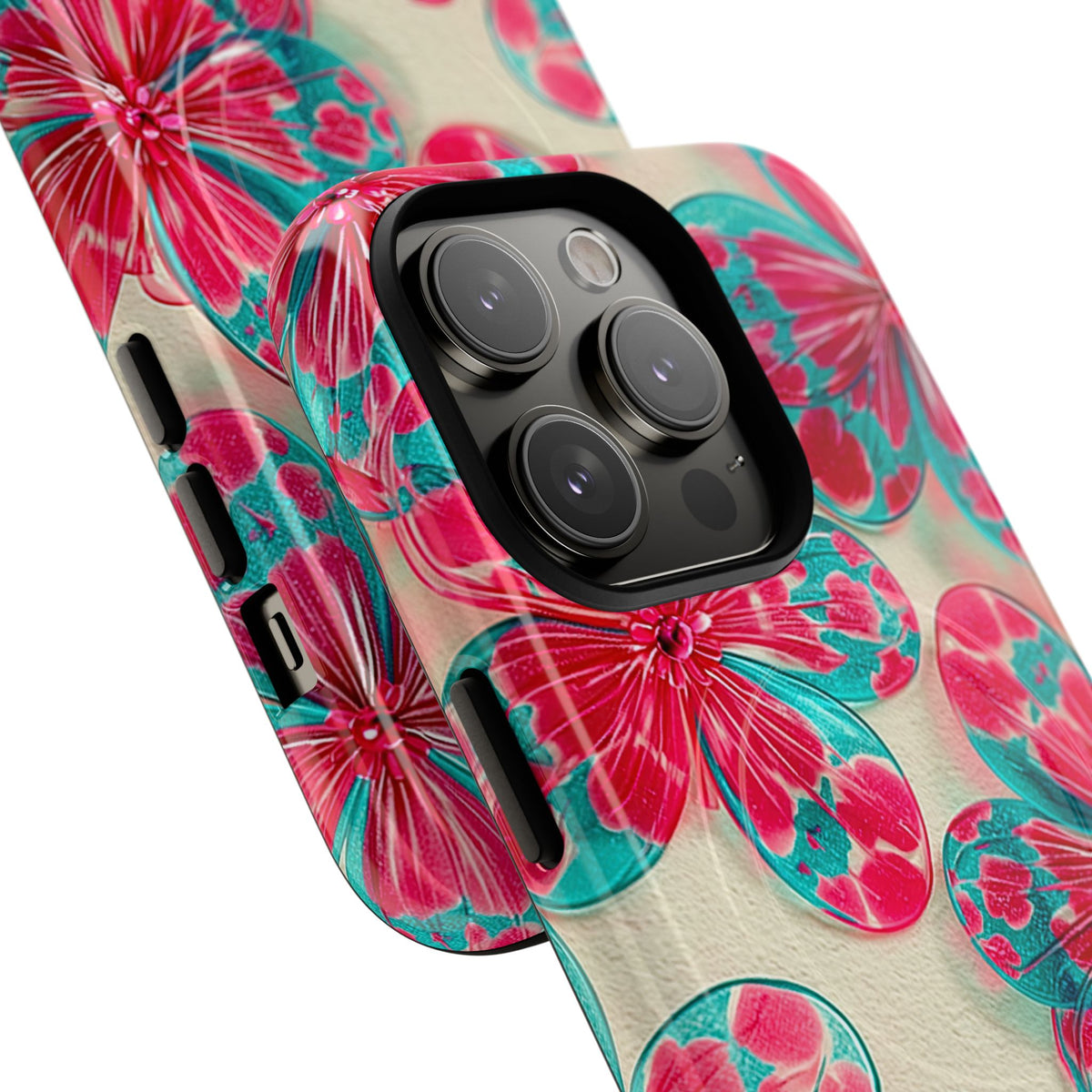 Lucite Jelly Bloom · Tough 2.0 Magnetic Phone Case for iPhone · Pink