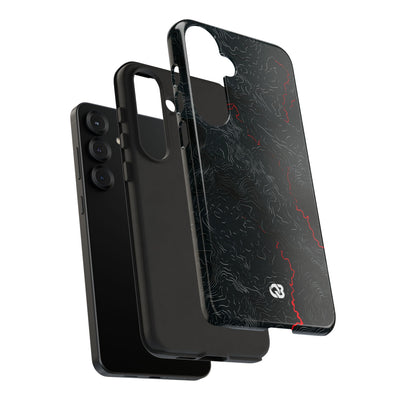Crimson Rift · Tough Phone Case for Samsung · Black