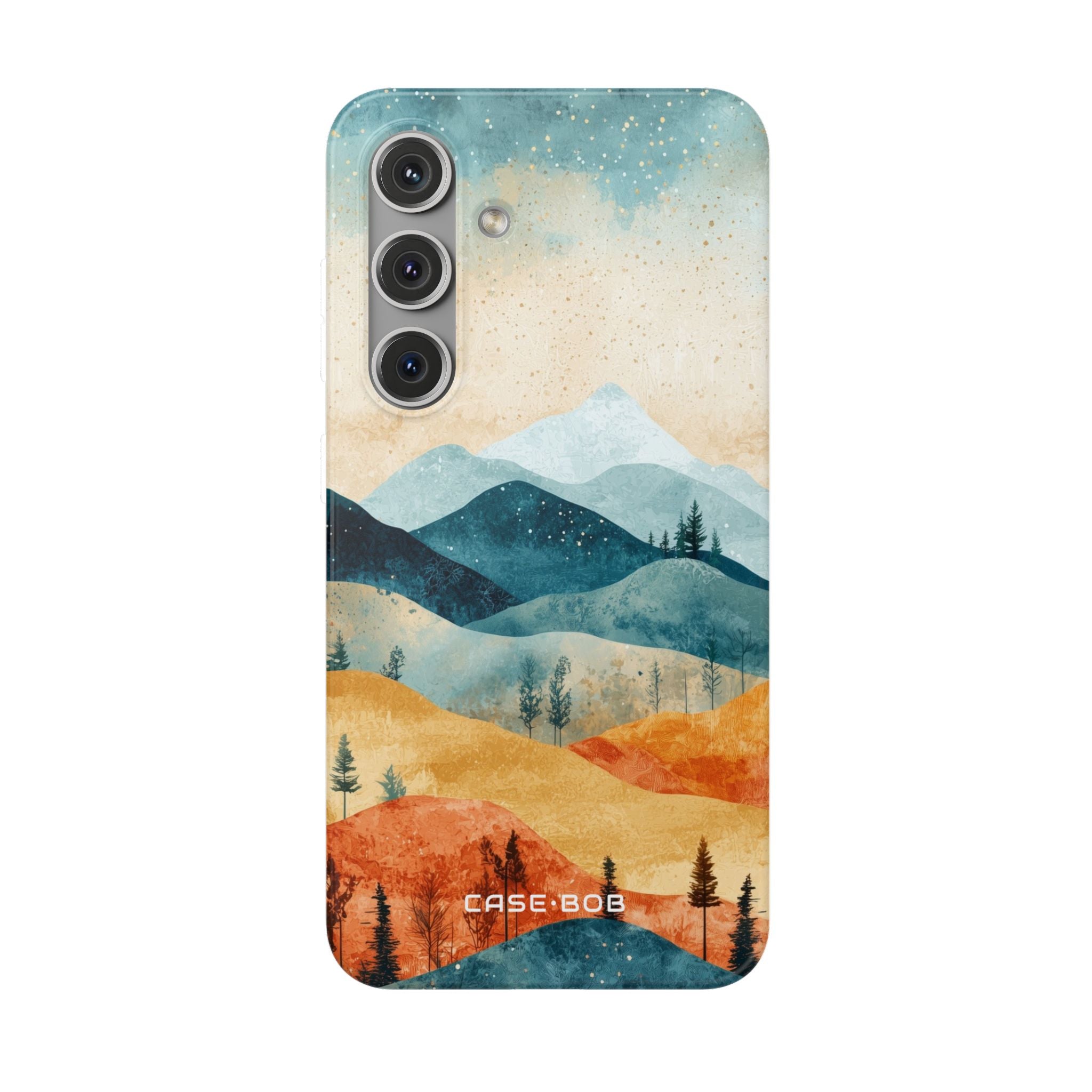 Moonlit Mountains Samsung S24 Case - Soft