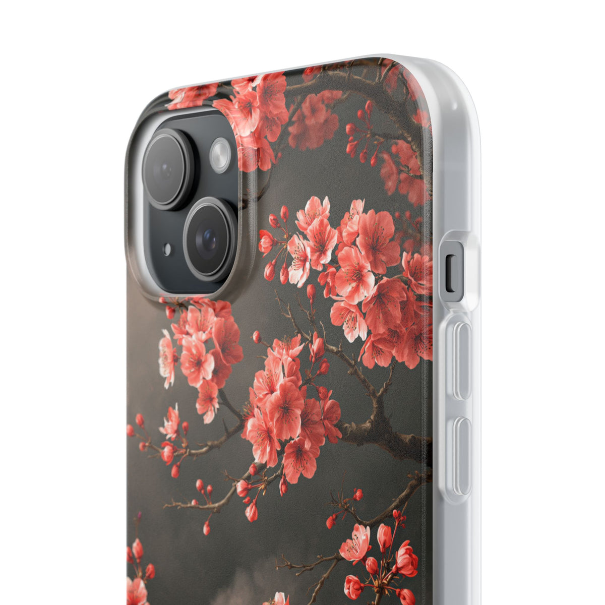 Dark Sakura Nocturne · Lite Phone Case for iPhone ·  Black