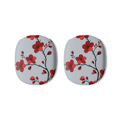 Scarlet Plum Blossom · Hard Case for AirPods Max · Red