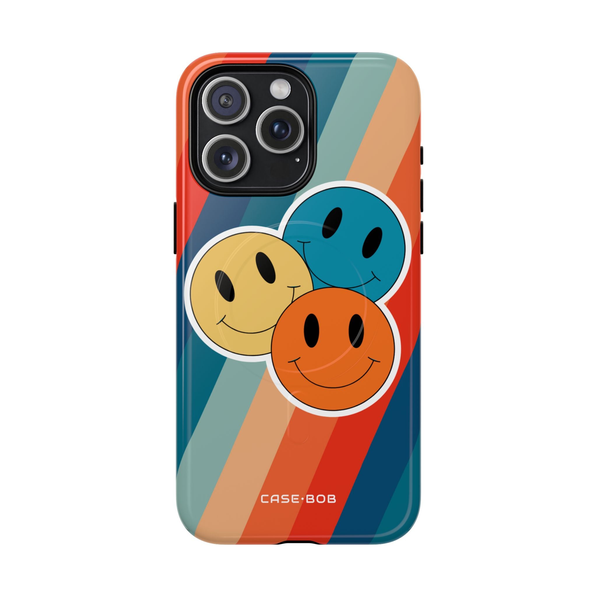 Triple Smile Breeze iPhone 15 Pro Max Case - Tough+