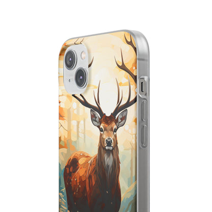 Glowing Stag iPhone 14 Plus Case - Soft - CASE•BOB