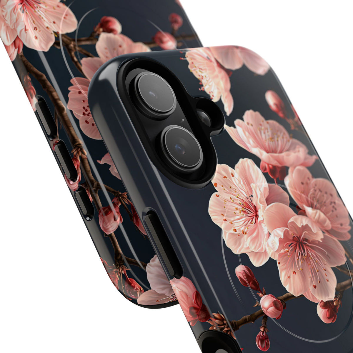 Midnight Sakura Bloom · Tough 2.0 Magnetic Phone Case for iPhone · Pink