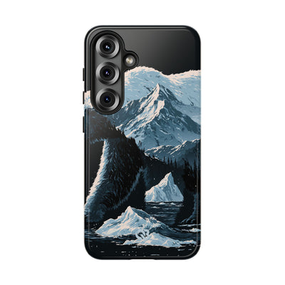 Nordic Arctic Bear · Tough Phone Case for Samsung · Black