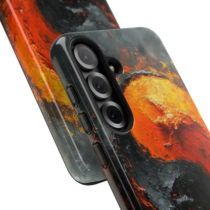 Molten Yin-Yang Samsung S25 Plus Case - Tough