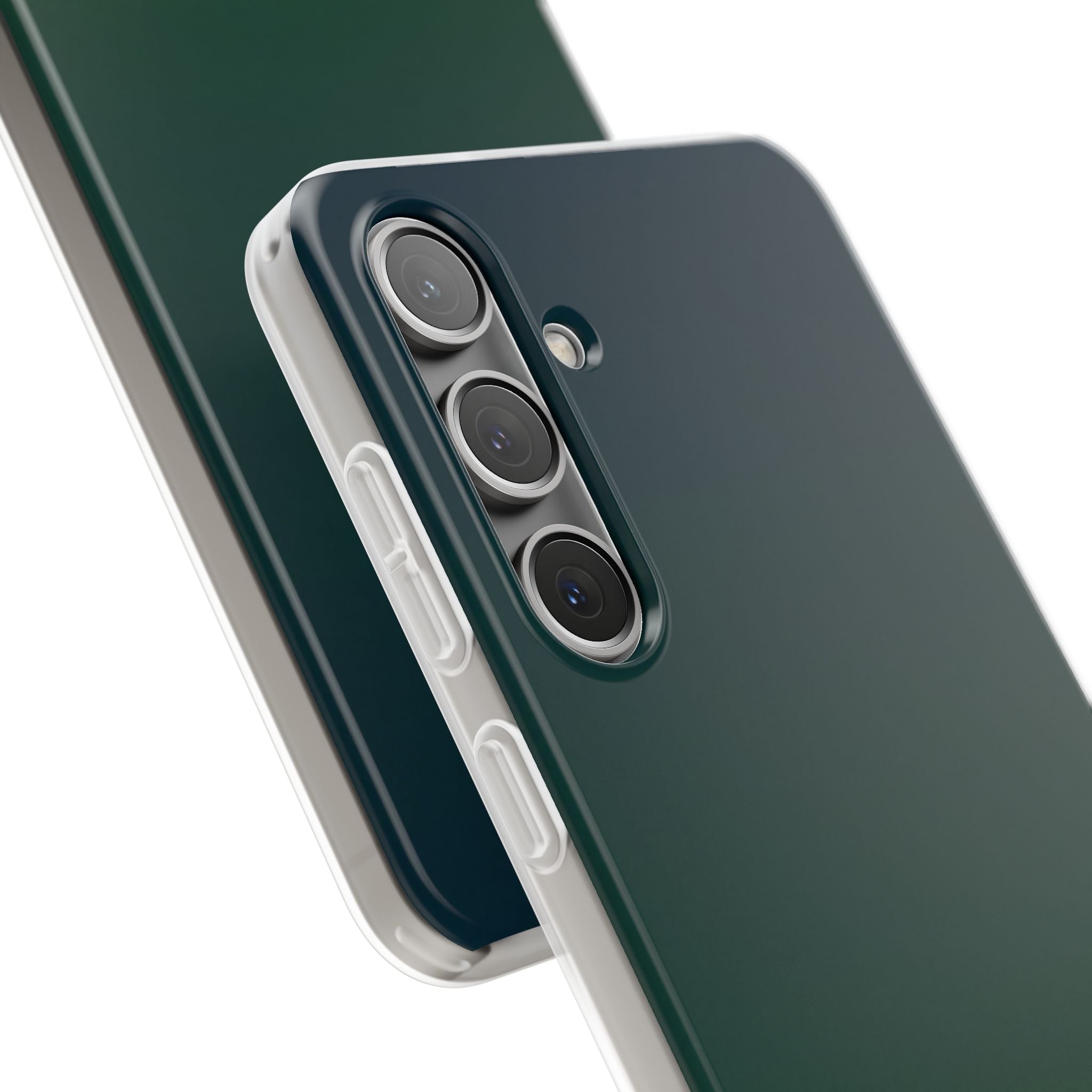Green Lite Phone Case for Samsung - Midnight Pine Horizon