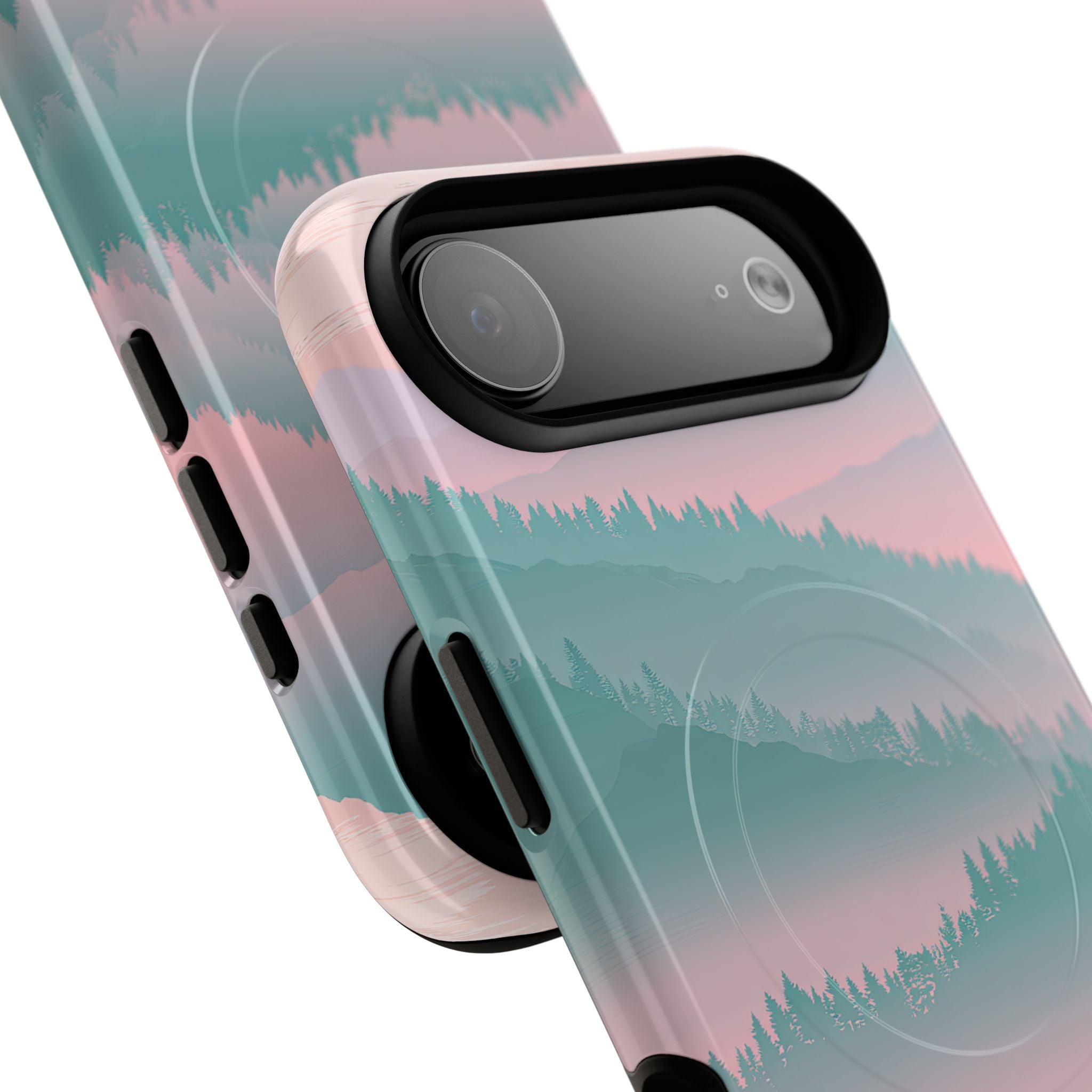 Teal Tough 2.0 Magsafe Phone Case for iPhone - Alpine Mist Teal
