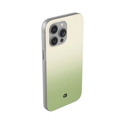 Green Lite Phone Case for iPhone - Bone Sage Fade
