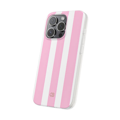 Soft Pink Stripe · Soft Phone Case for iPhone
