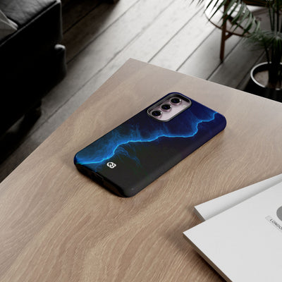 Electric Azure Drift · Tough Phone Case for Samsung · Blue