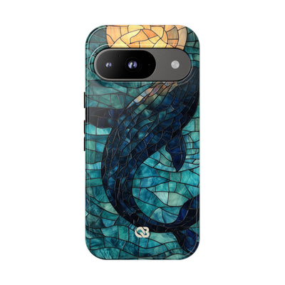 Stained Moon Whale · Tough Custodia per Google Pixel
