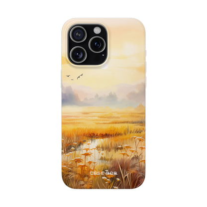 Glowing Sunrise iPhone 15 Pro Max Case - Soft