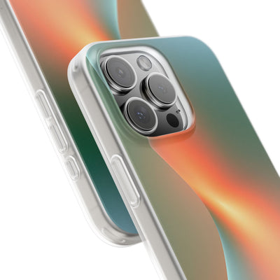 Radiant Contour · Lite Phone Case for iPhone ·  Orange