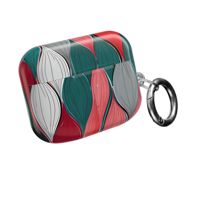 Leaf Spiral Pink - AirPods Case