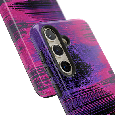 Neon Signal Shift · Tough Phone Case for Samsung · Purple