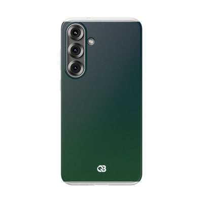 Green Lite Phone Case for Samsung - Midnight Pine Horizon