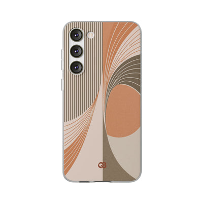Orange Lite Phone Case for Samsung - Desert Arc Horizon