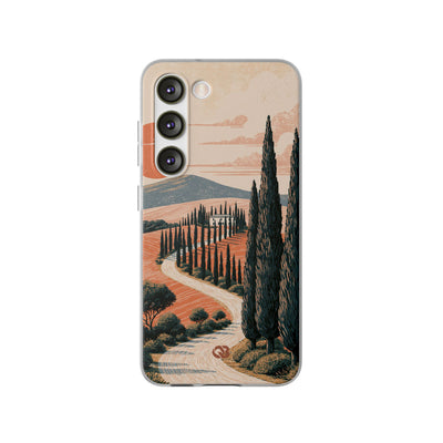 Orange Lite Phone Case for Samsung - Terracotta Ridge Trail