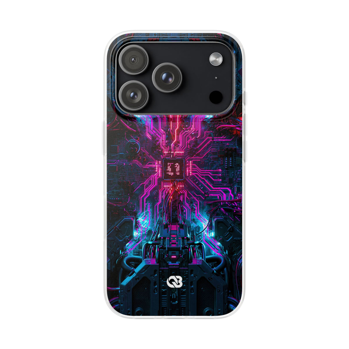 Neural Circuit Core · Lite Phone Case for iPhone ·  Black