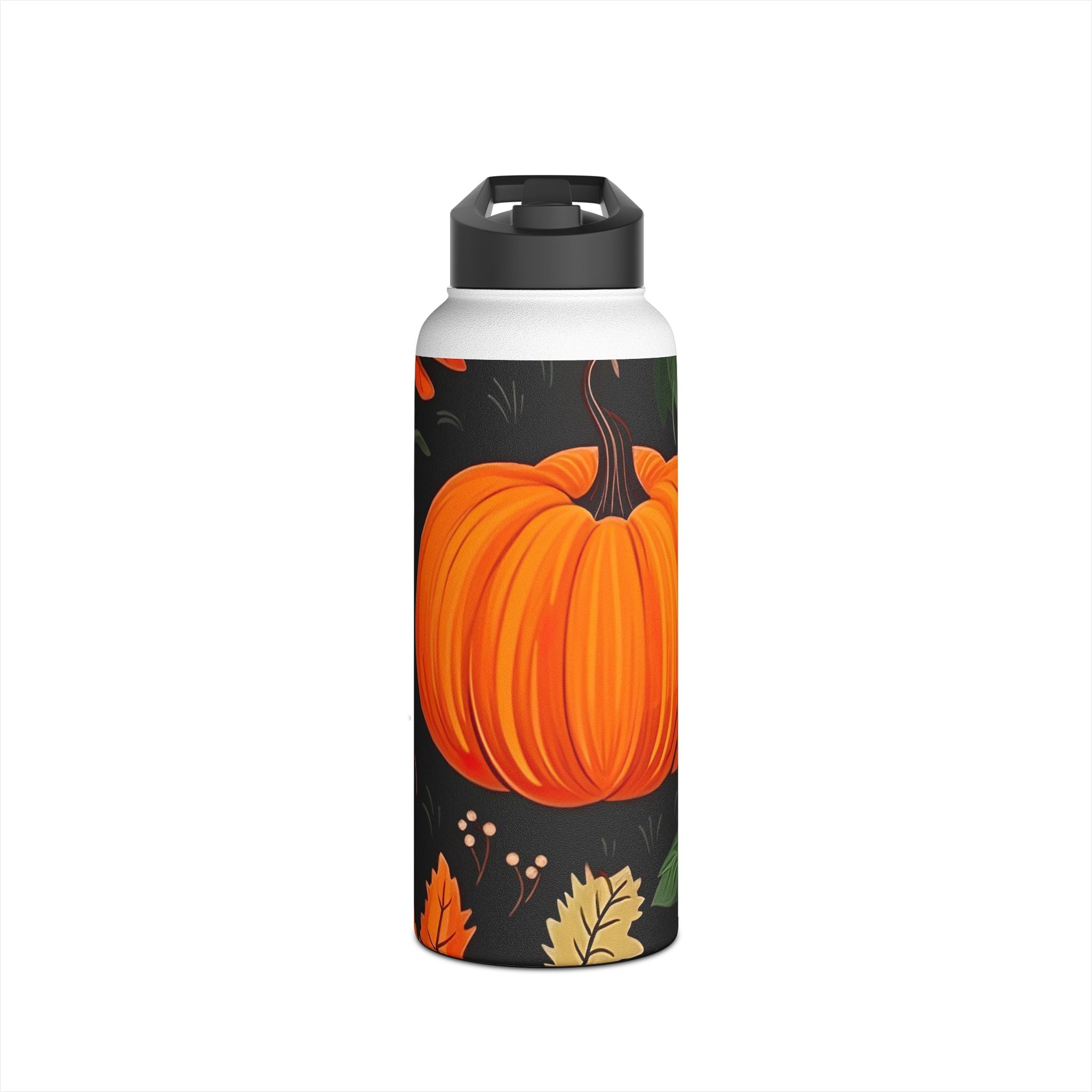 Pumpkin Glow - Stainless Steel Water Bottle