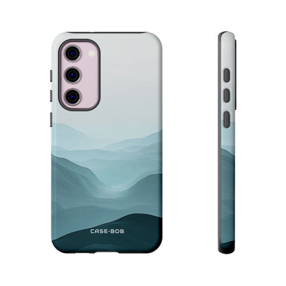 Teal Mist Mountains Samsung S23 Plus Case - Tough