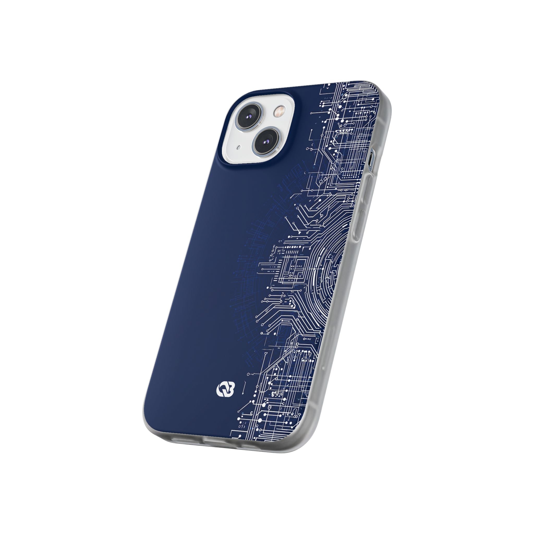 Blue Lite Phone Case for iPhone - Cobalt Circuit Logic