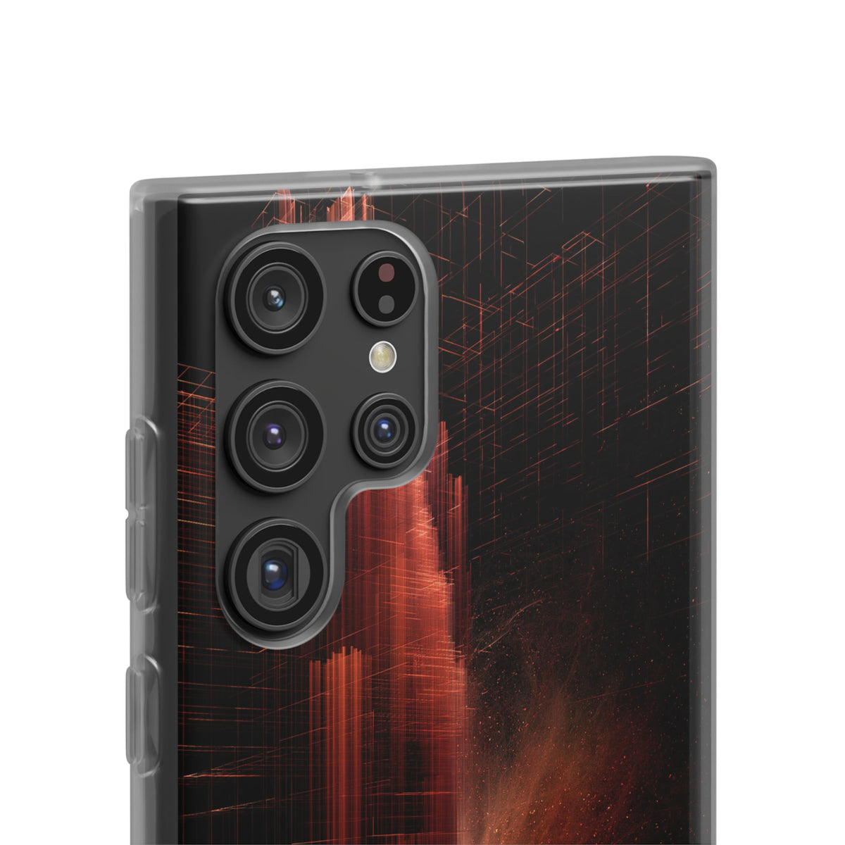 Luminous Monolith · Lite Phone Case for Samsung · Black
