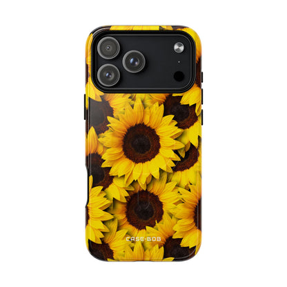 Sunflower Glow iPhone 17 Pro Max Case - Tough+ - CASE•BOB