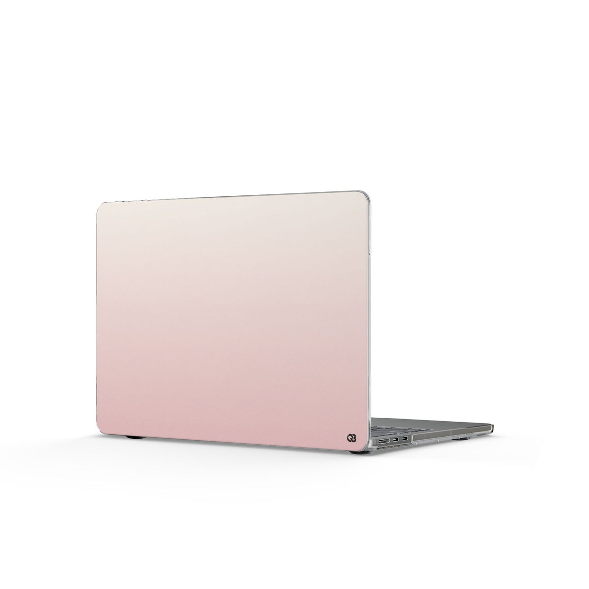 Blush Horizon · Clear Hard Case for MacBook · Pink