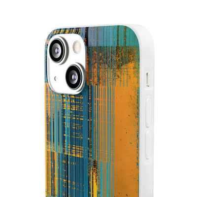 Cyber Glitch Stream · Lite Phone Case for iPhone ·  Teal