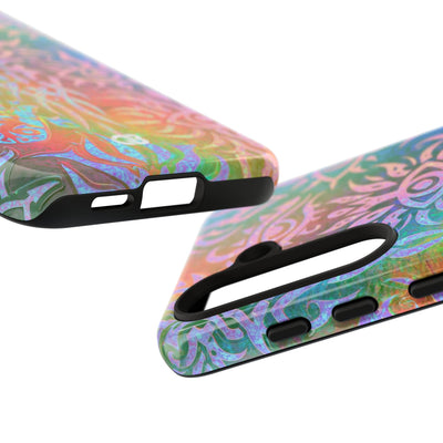 Chromatic Mystic Sigil · Tough Phone Case for Samsung · Blue