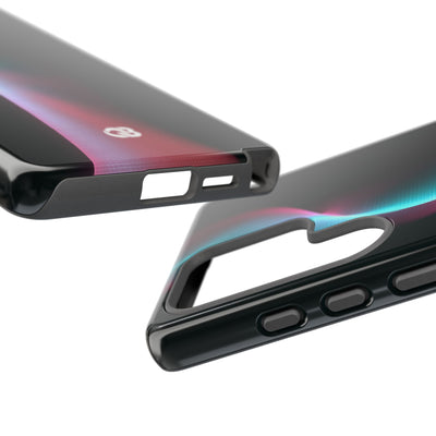 Neon Pixel Flow · Tough Phone Case for Samsung · Black