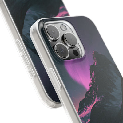 Arctic Aurora Summit · Lite Phone Case for iPhone ·  Black
