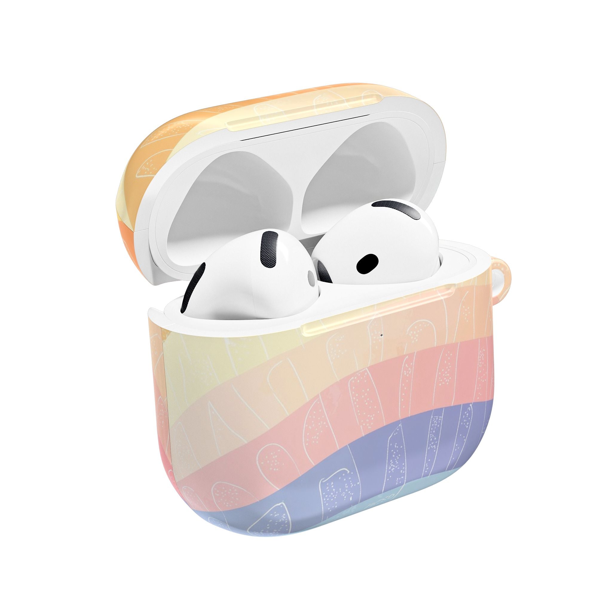 Pastel Regnbue Glød - AirPods Cover