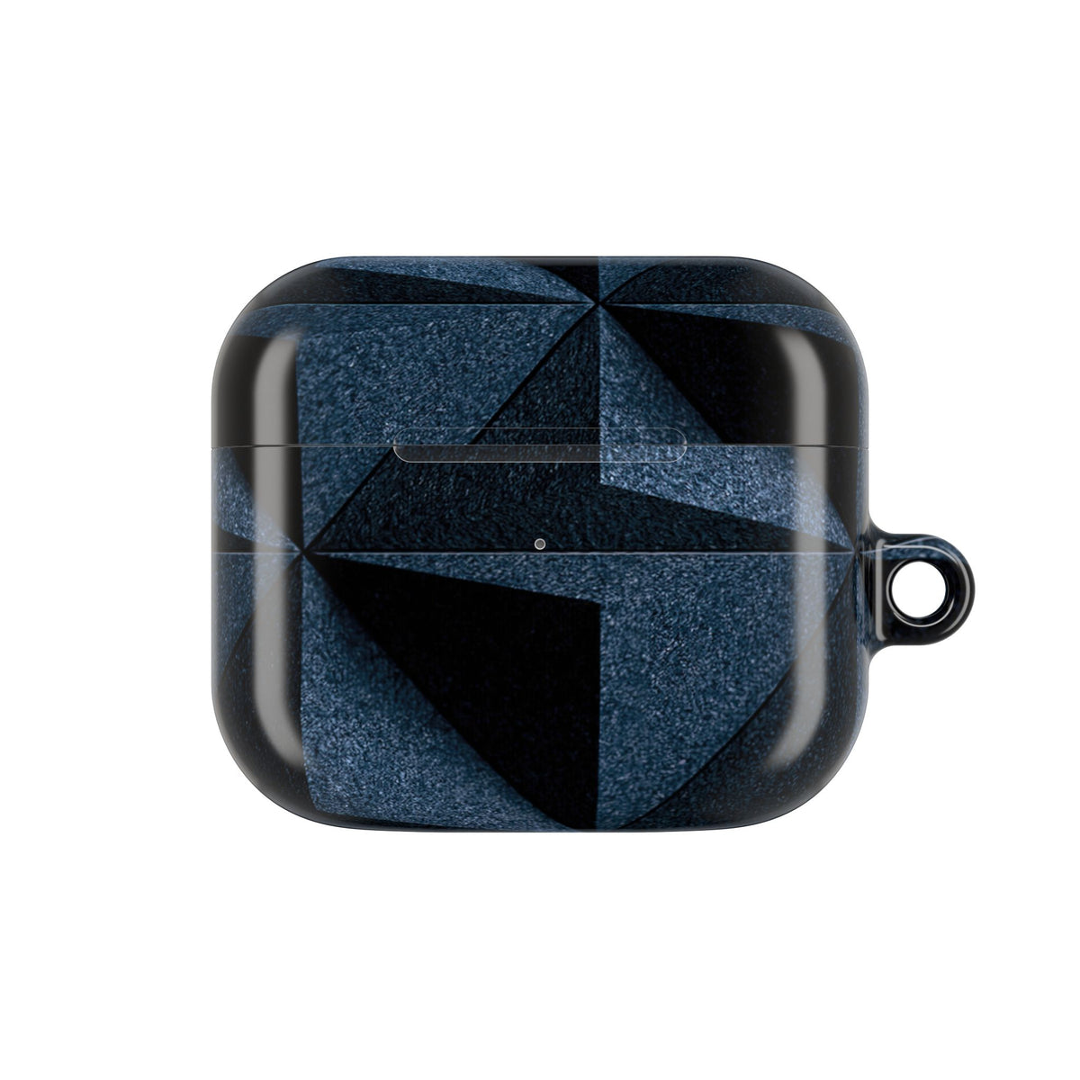 Faceted Slate · Hard Case for AirPods & AirPods Pro · Blue