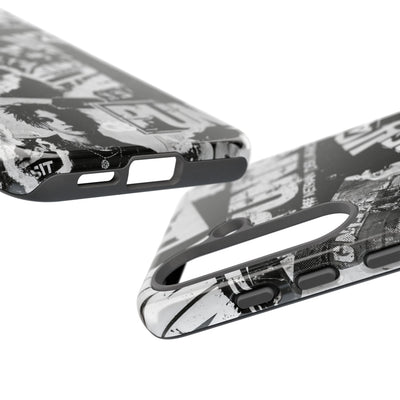 Underground Punk Collage · Tough Phone Case for Samsung · Black