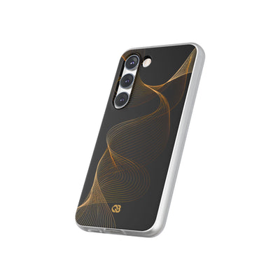 Gold Lite Phone Case for Samsung - Burnished Bronze Helix